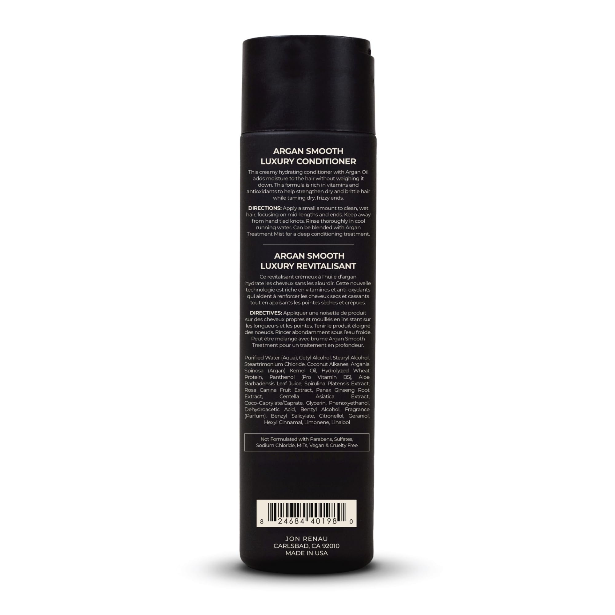 Jon Renau Argan Smooth Luxury Conditioner — Deep Hydration for Wigs & Toppers