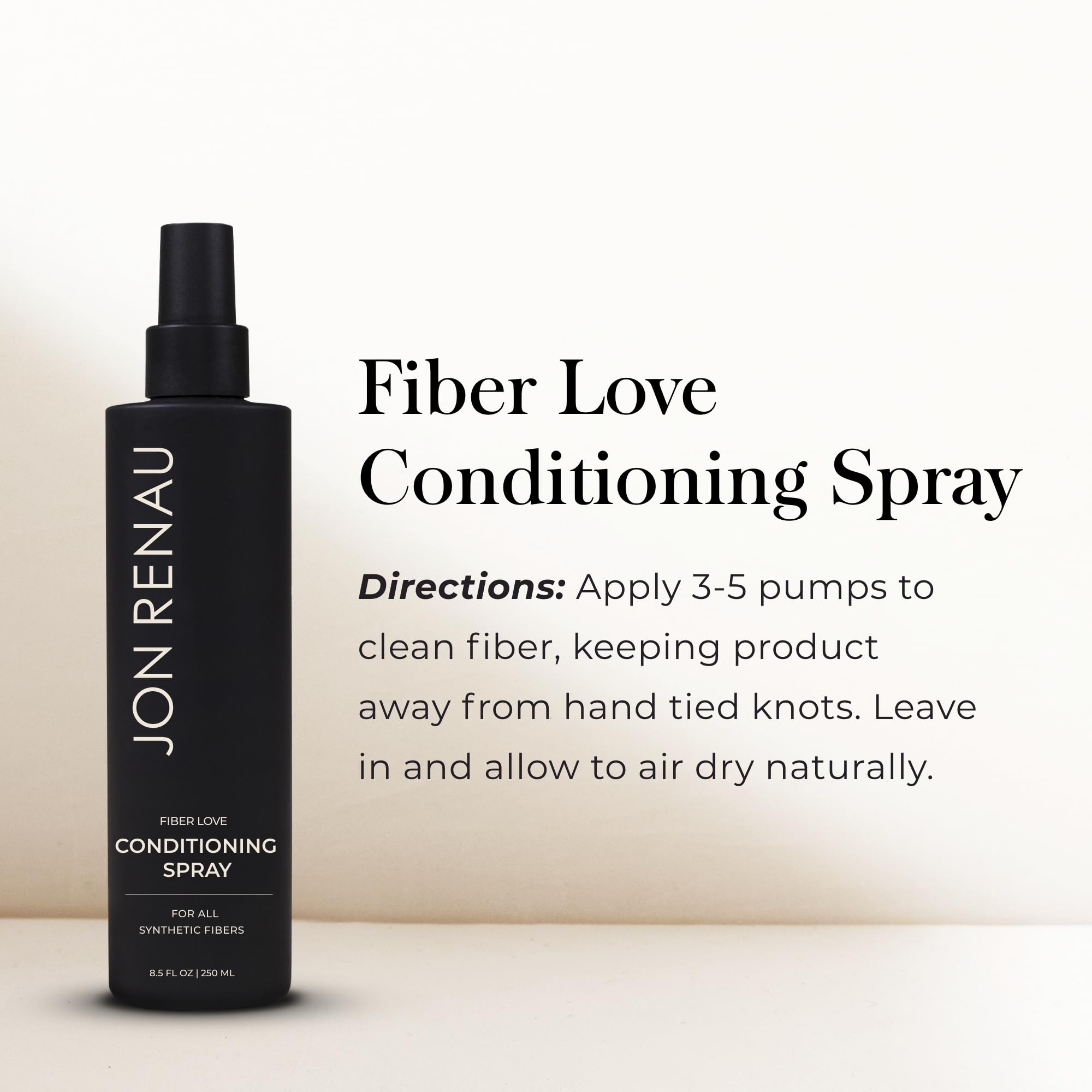Jon Renau Fiber Love: Synthetic Conditioning Spray for Wigs & Extensions