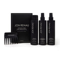 Jon Renau Synthetic Fiber Care Kit – Shampoo, Leave-In Conditioner & Detangler for Wigs & Extensions