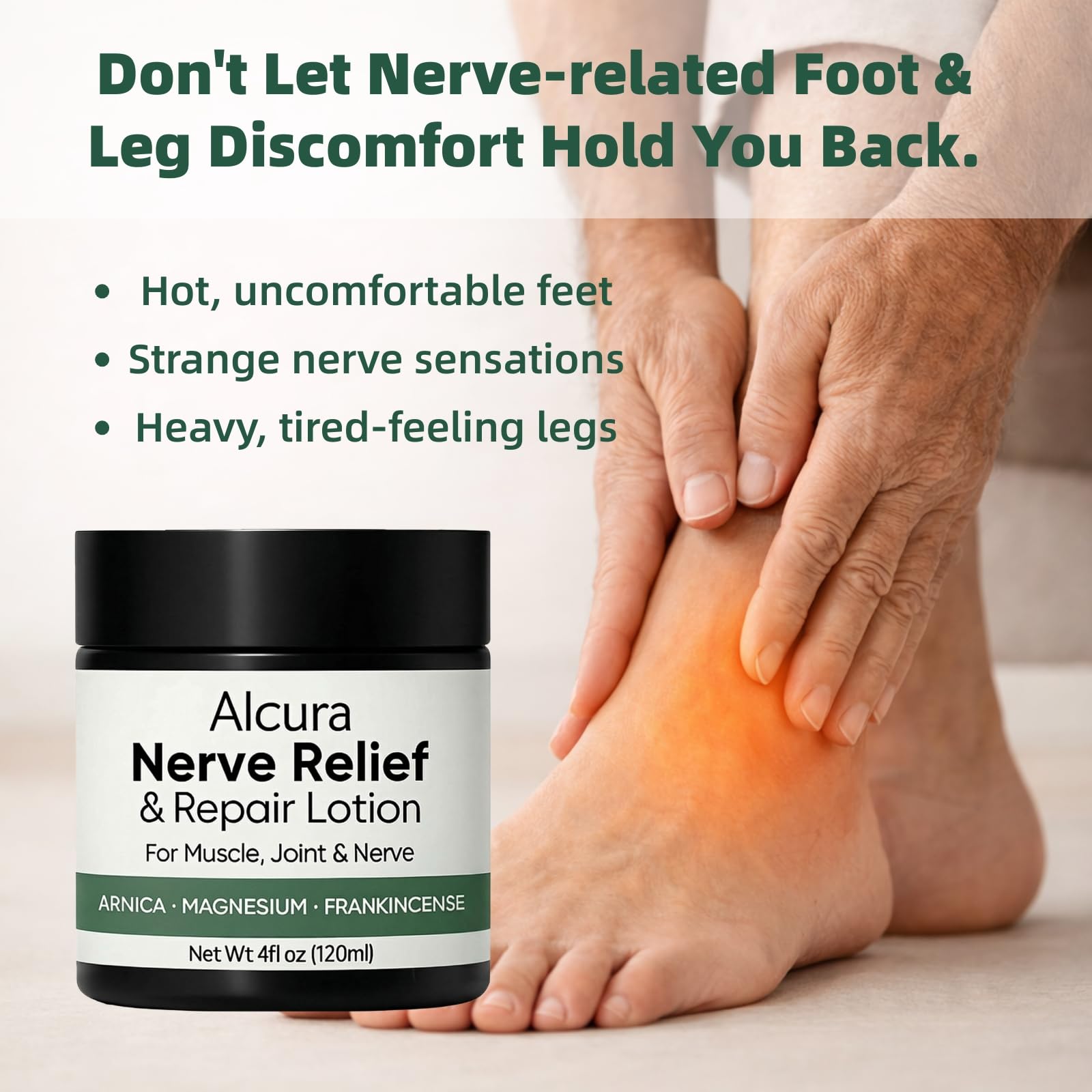 JONKEYPENY Alcura Nerve Cream - Arnica Lotion for Daily Comfort