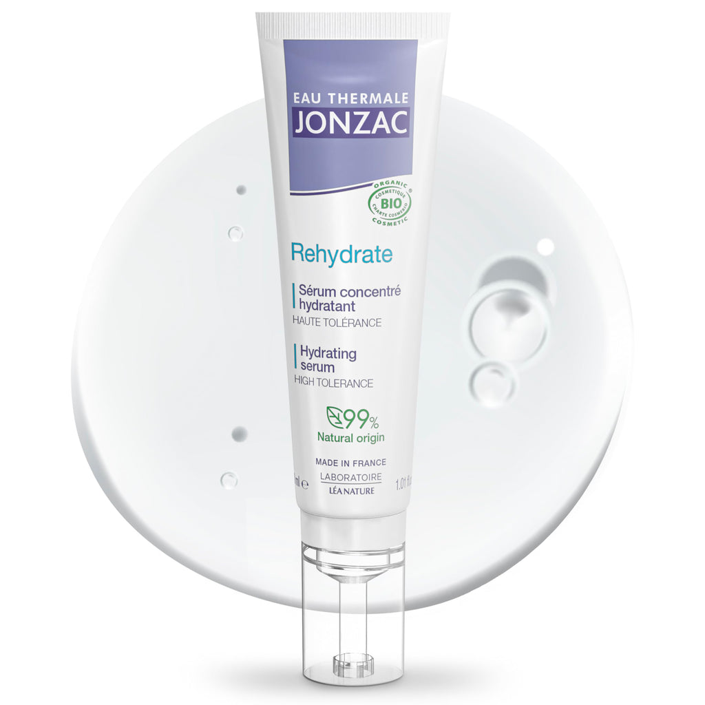 JONZAC Eau Thermale Rehydrate Serum – 24H Hyaluronic Hydration for Sensitive Skin