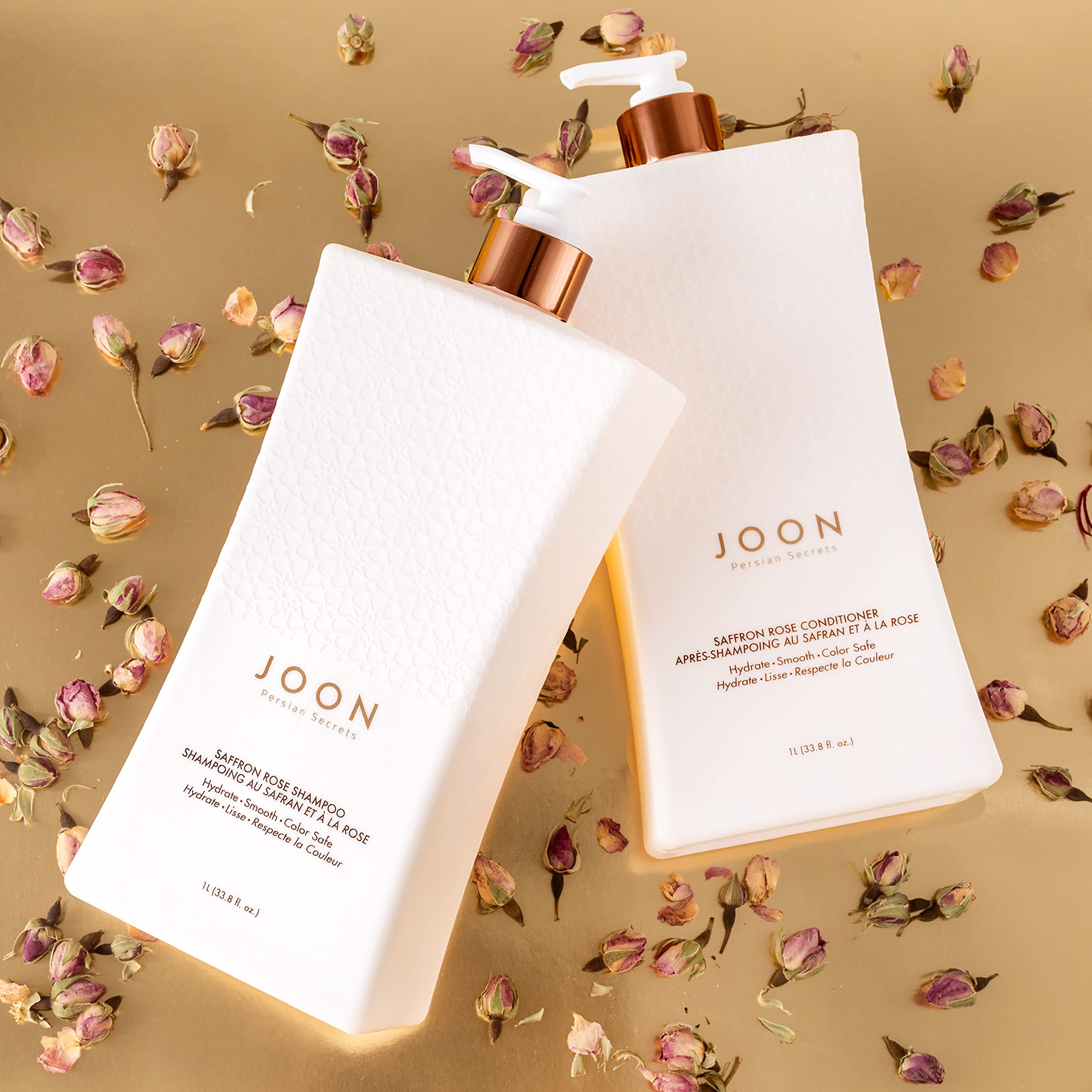 Joon Saffron Rose Shampoo with Pomegranate & Pistachio Oil — 33.8 Fl Oz