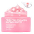 Jorceray PDRN Pink Collagen Capsule Cream – Dual-Texture Barrier Repair Moisturizer with Salmon DNA & 5% Niacinamide | 2oz
