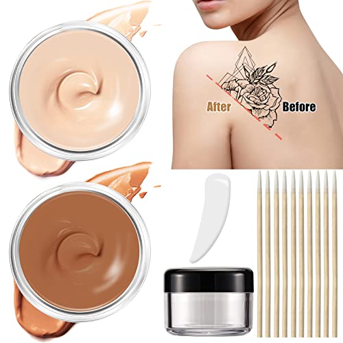 Josera Tattoo Cover Up Makeup Waterproof - 2-Color Full Coverage Concealer