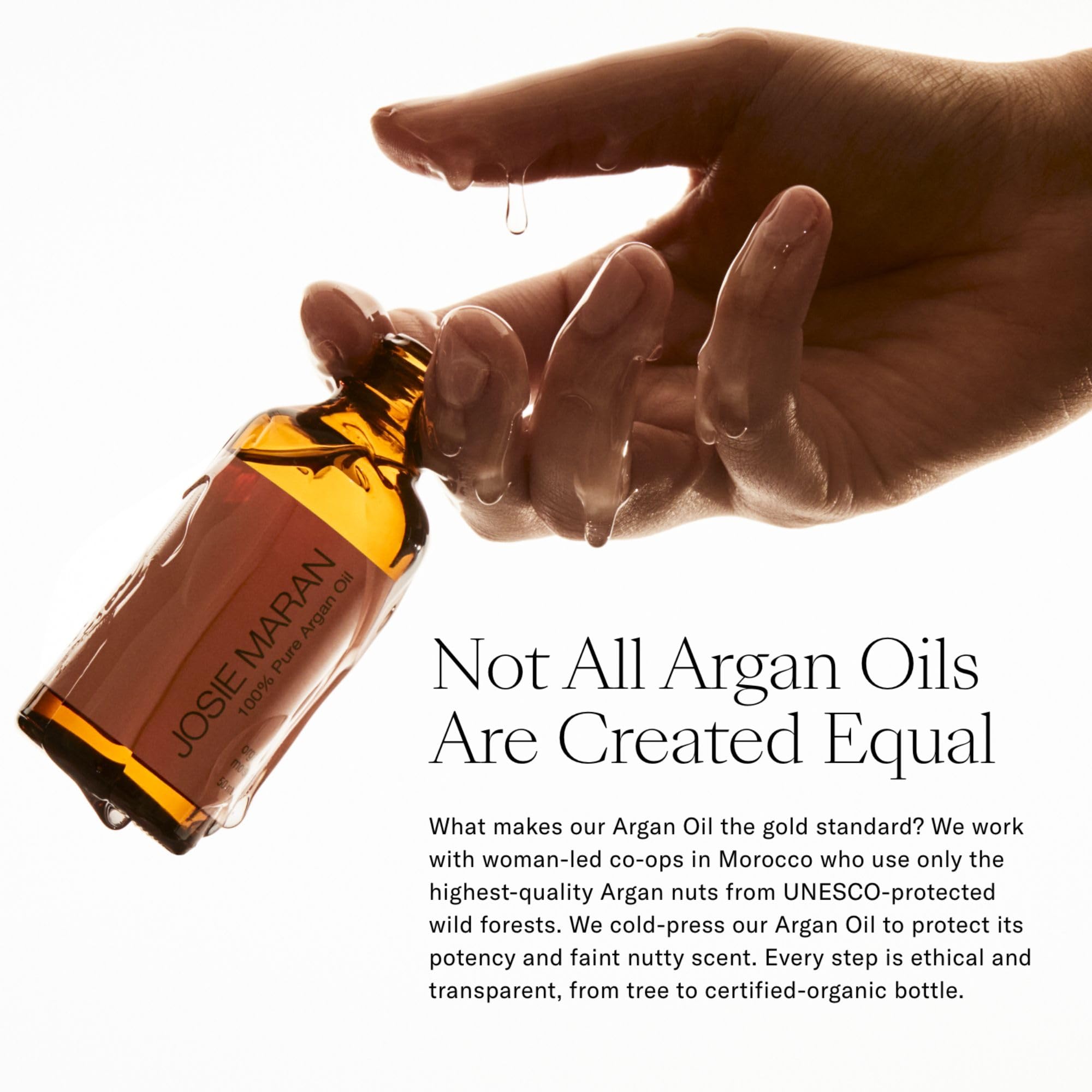 Josie Maran Argan Milk Gift Set – Intense Hydration Body Serum + Night Cream