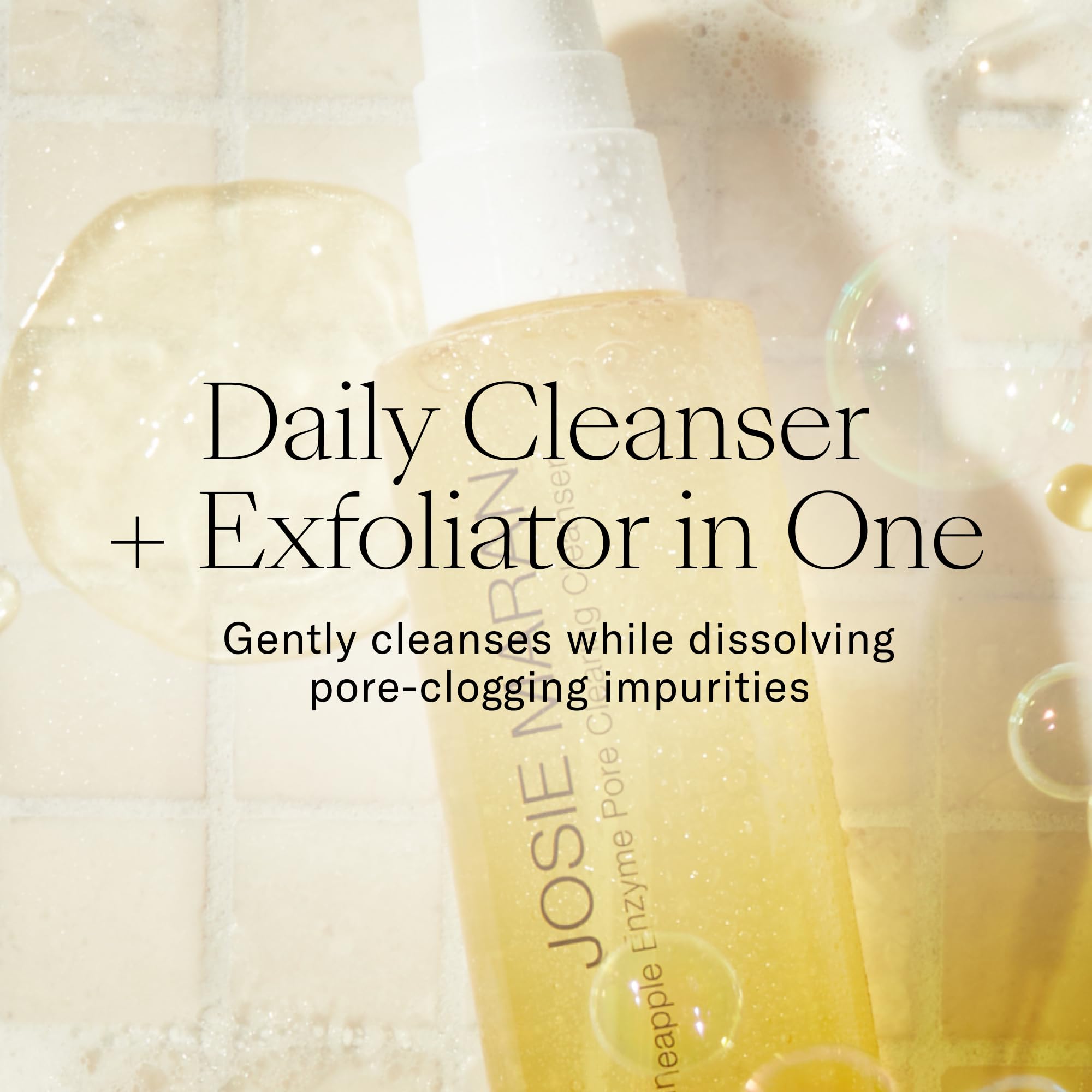 Josie Maran Cali Glow Collection – Body & Skincare Set (4 Count) with EveryBODY Wash Now, Argan Oil Butters, Pineapple Enzyme Cleanser