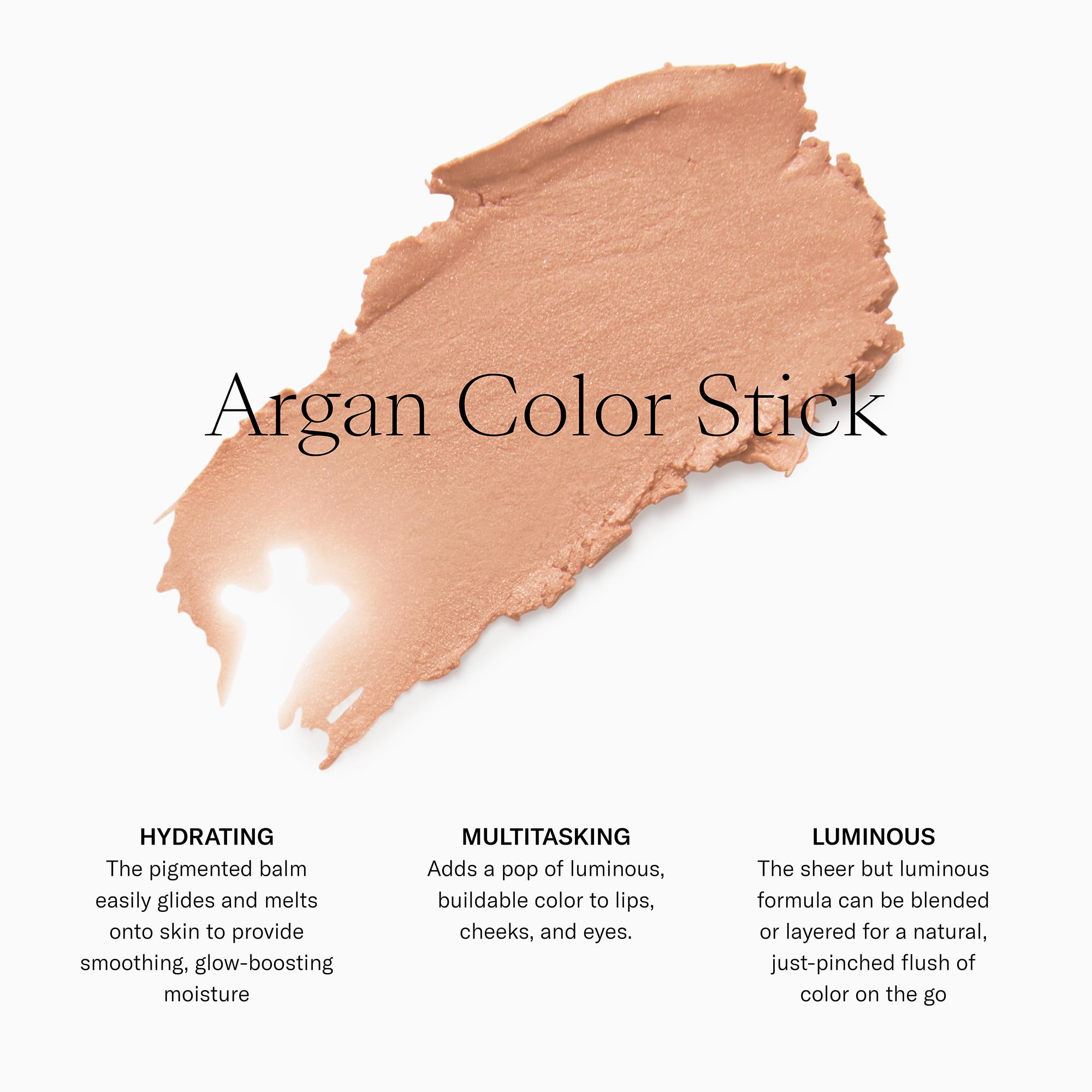 Josie Maran Color Stick & Lip Gloss Set — Argan Oil Makeup Balm for Lips, Cheeks & Eyes