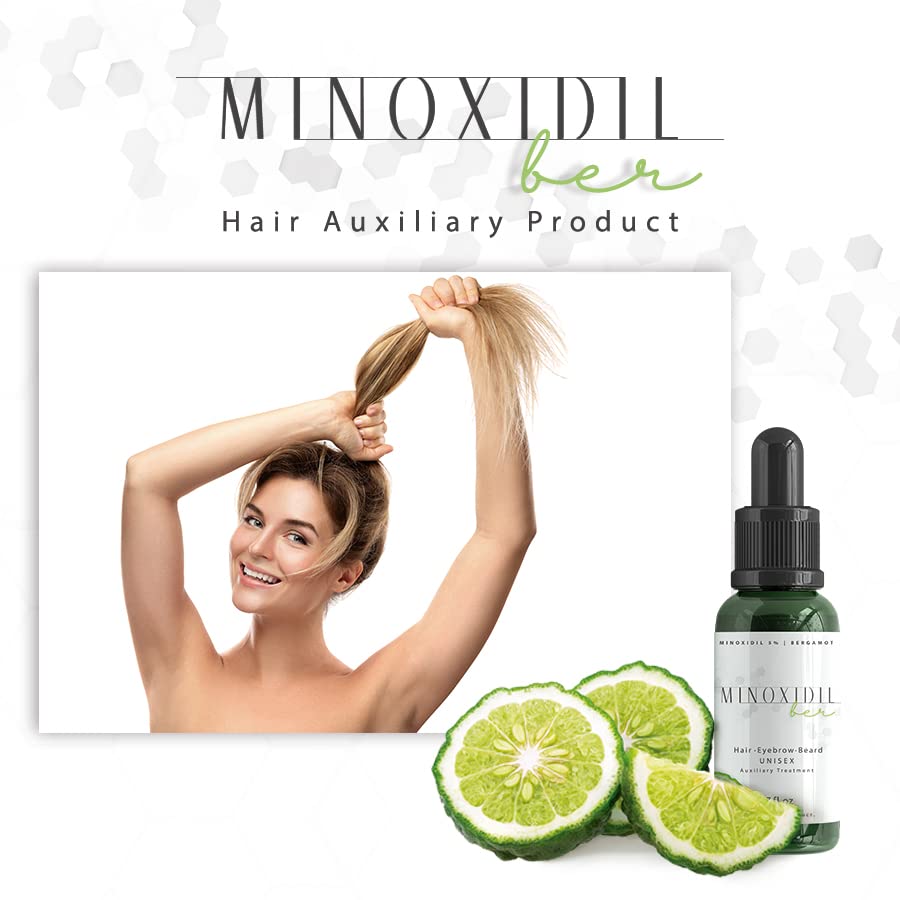 Josue Echavarria Minoxidilber 5% Bergamot Concentrate – Beard & Hair Regrowth
