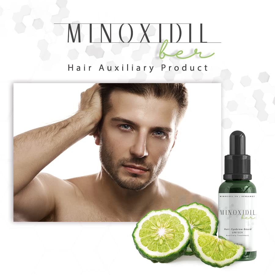 Josue Echavarria Minoxidilber 5% Bergamot Concentrate – Beard & Hair Regrowth