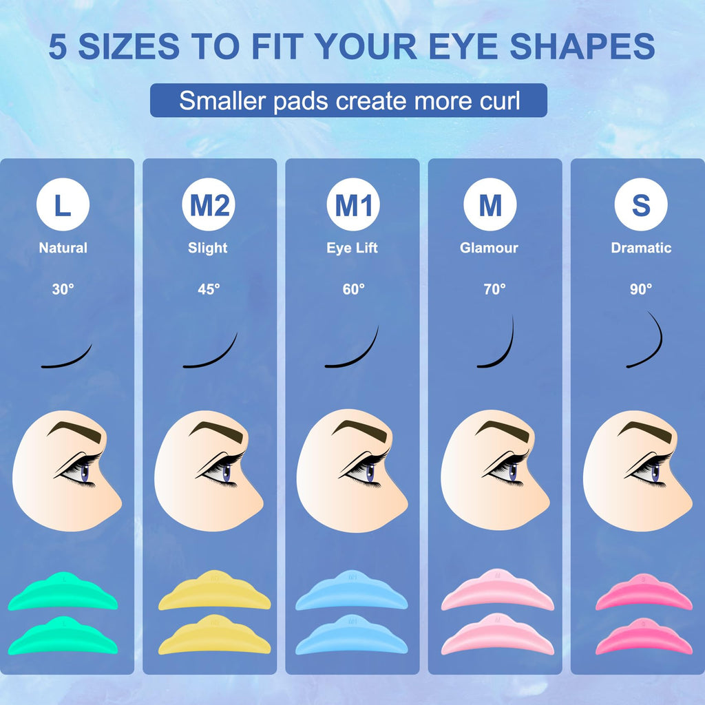 Jouedo Lash Lift Kit | DIY Eyelash Perm for Long-Lasting Curl & Color