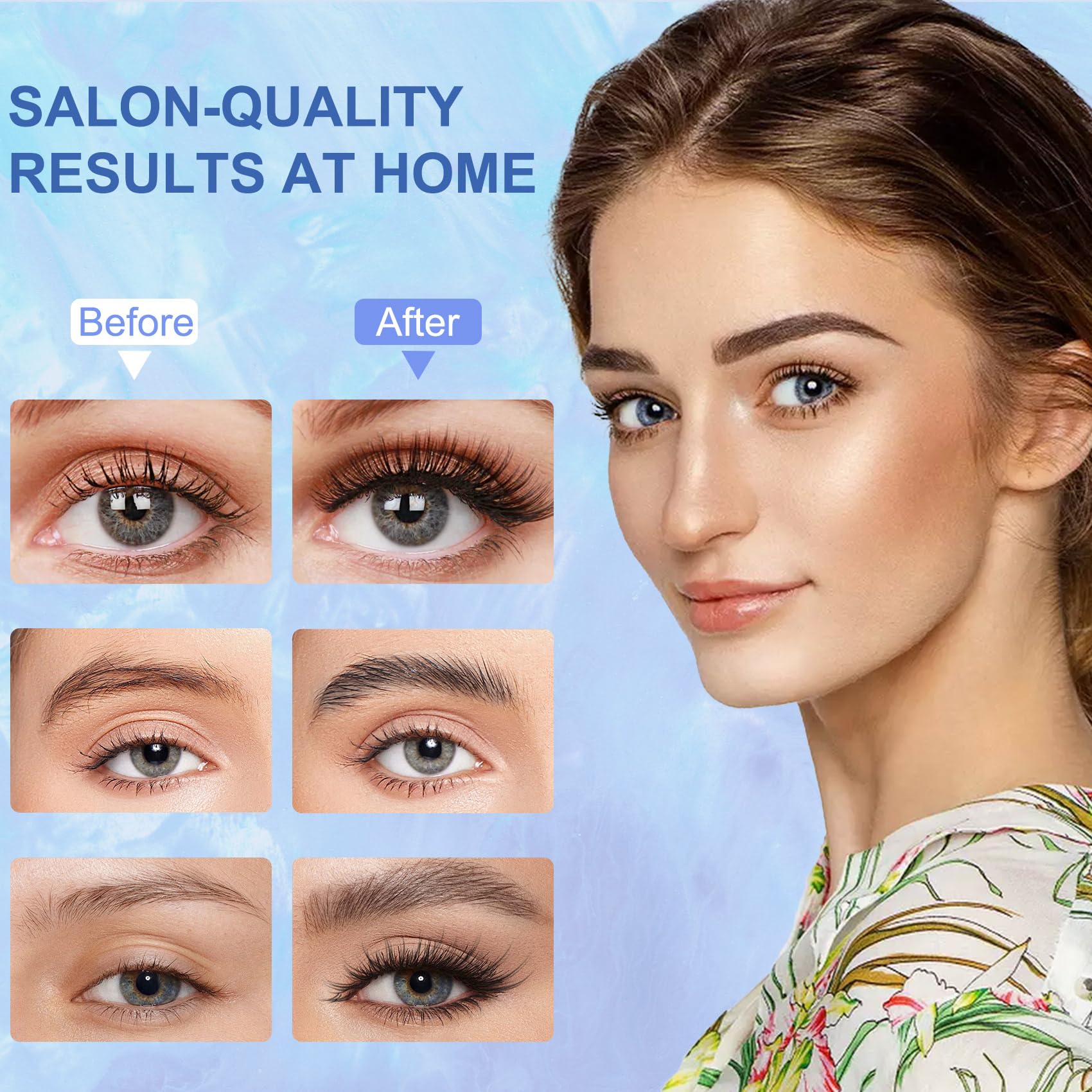 Jouedo Lash Lift Kit | DIY Eyelash Perm for Long-Lasting Curl & Color