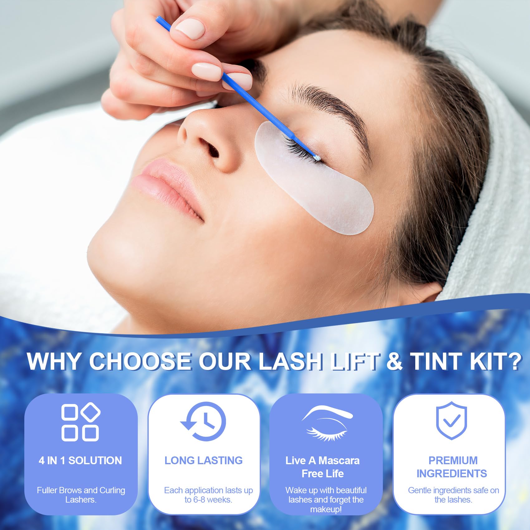 Jouedo Lash Lift Kit | DIY Eyelash Perm for Long-Lasting Curl & Color