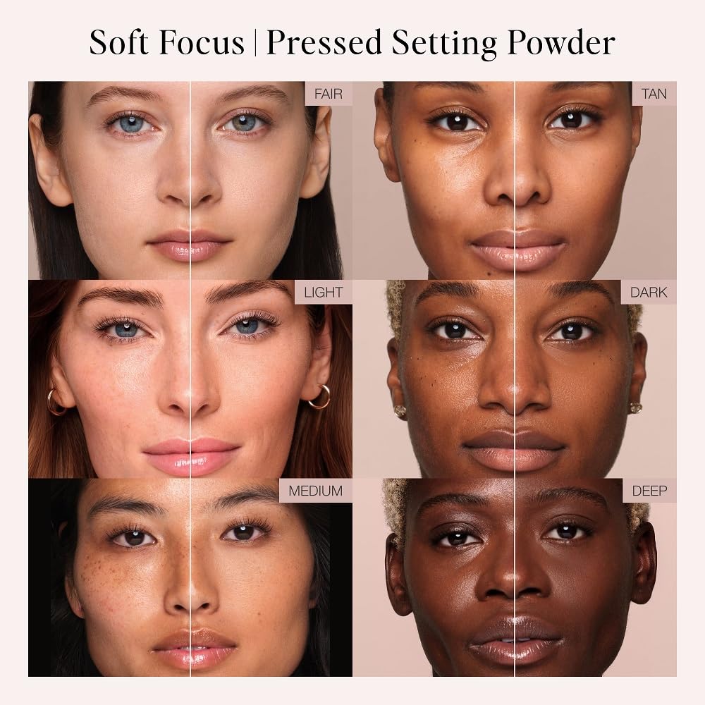 Jouer Soft Focus Hydrate + Set Powder – Talc-Free, Vegan, Universal Translucent Finish