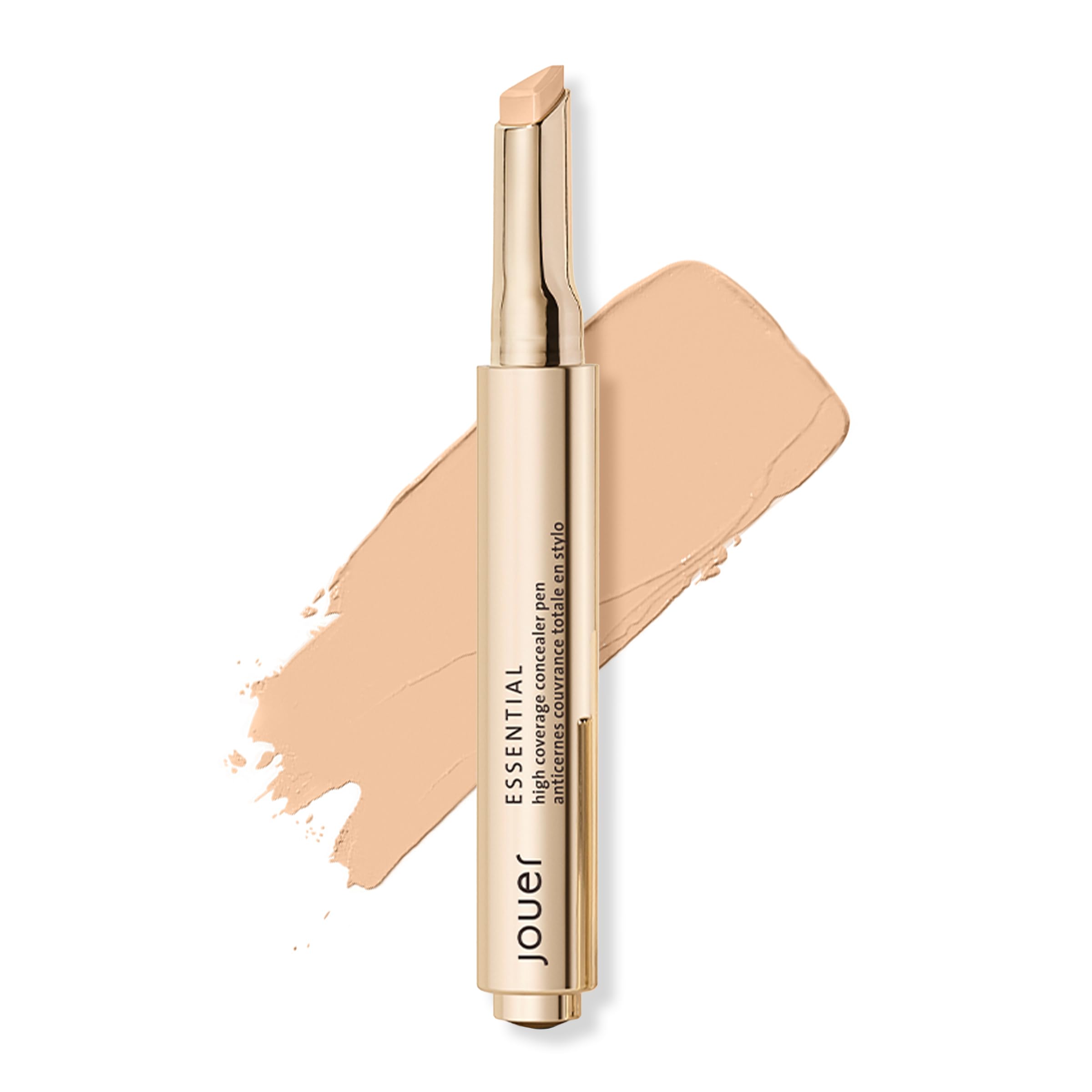 Jouer Essential High Coverage Concealer Pen — Brightening Under-Eye Concealer with Hyaluronic Acid & Vitamin E