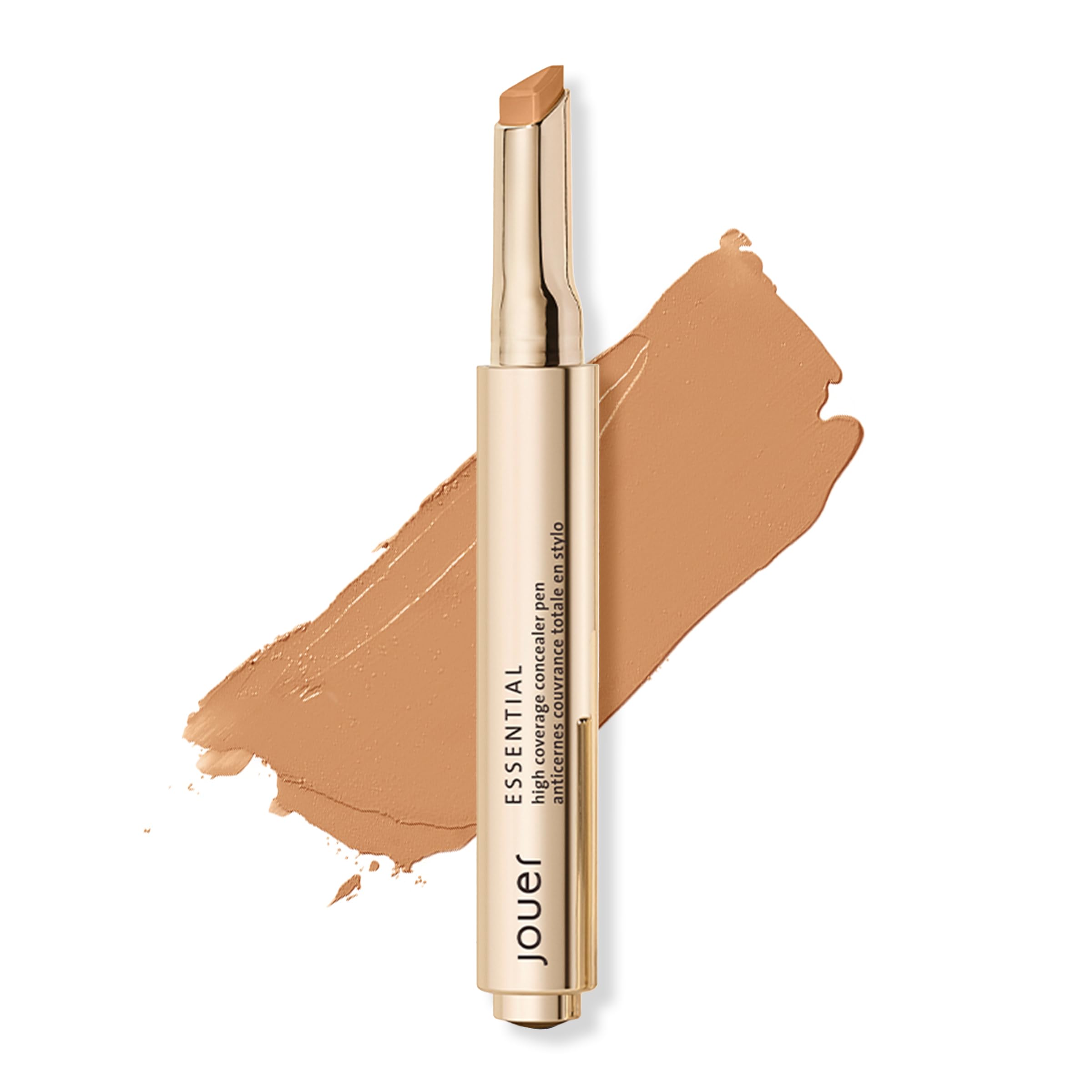 Jouer Essential High Coverage Concealer Pen – Medium to Full Coverage, Clean Ingredients, Paraben & Gluten Free, Cruelty Free, Vegan