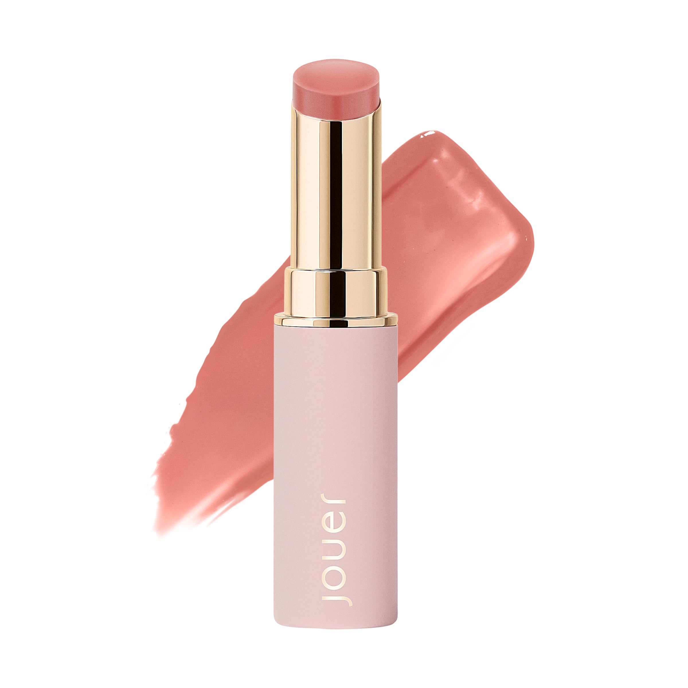 Jouer Essential Lip Enhancer Shine Balm – Rose Tint, Jojoba Oil, Maxi Lip