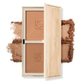 Jouer Sunswept Bronzer Duo: Complementary Matte & Shimmer Shades with Vitamin E