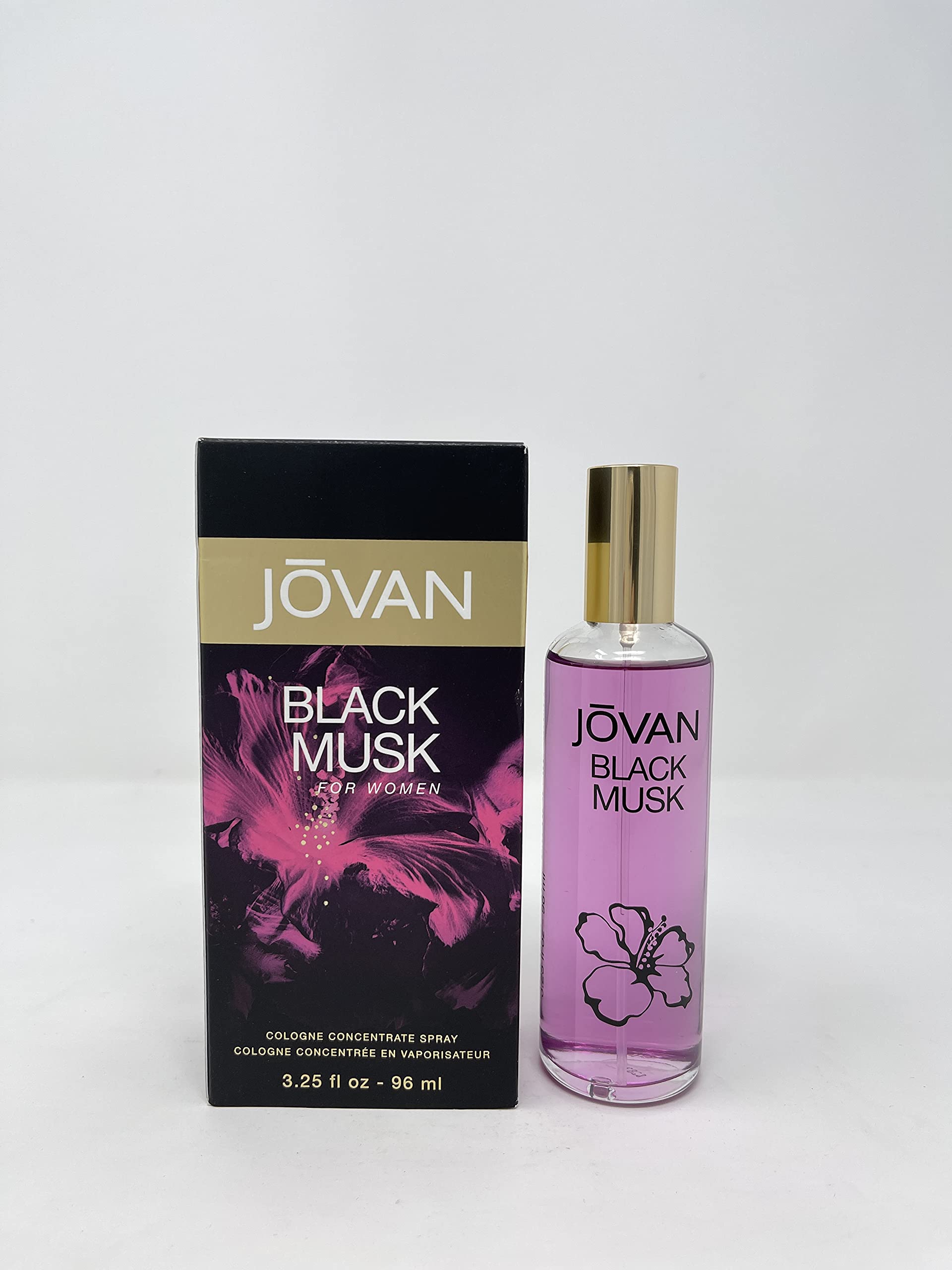 Jovan Black Must – 3.25 oz Cologne Concentrate Spray | Original Designer Fragrance