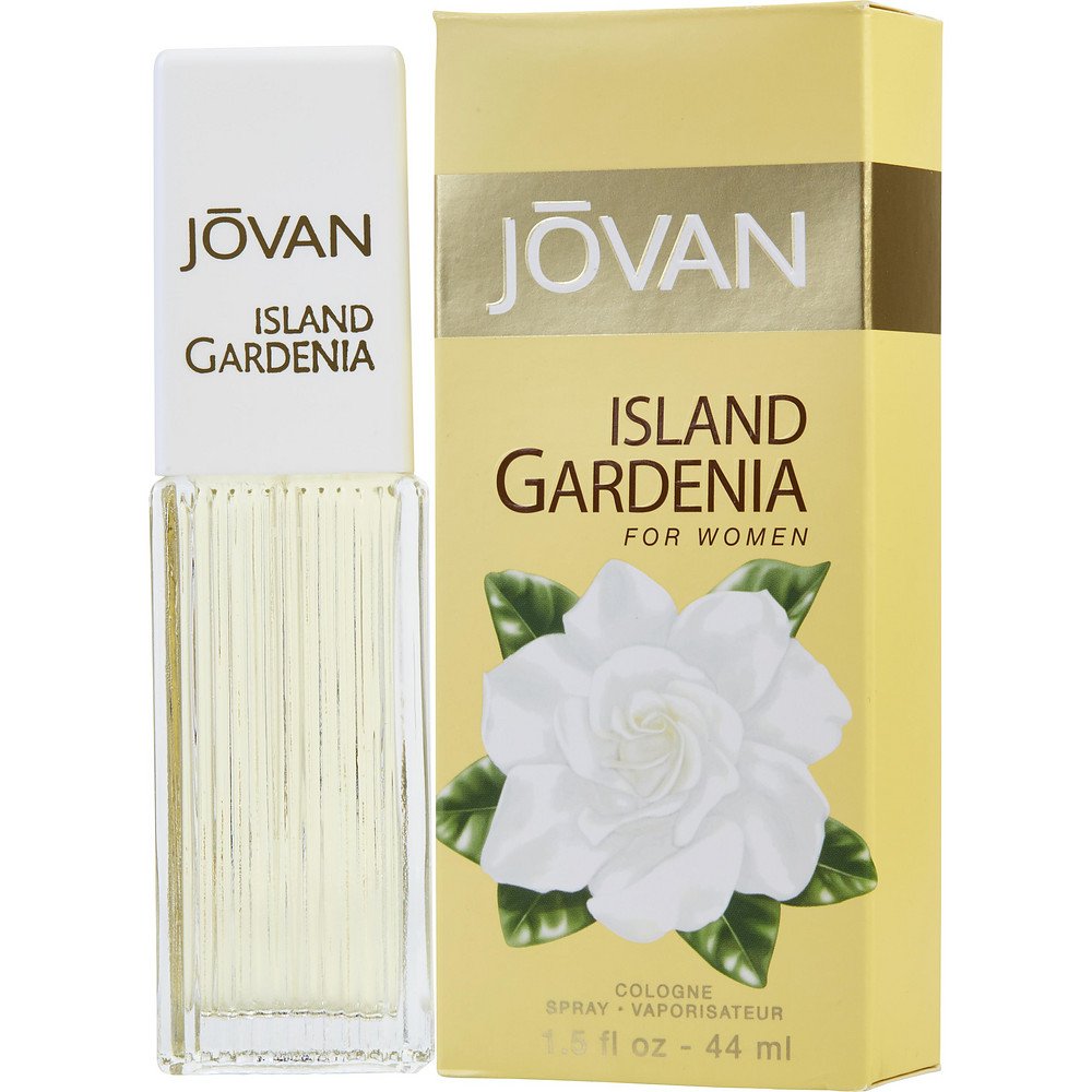 Jovan Island Gardenia Cologne Spray 1.5 oz – Pack of 2