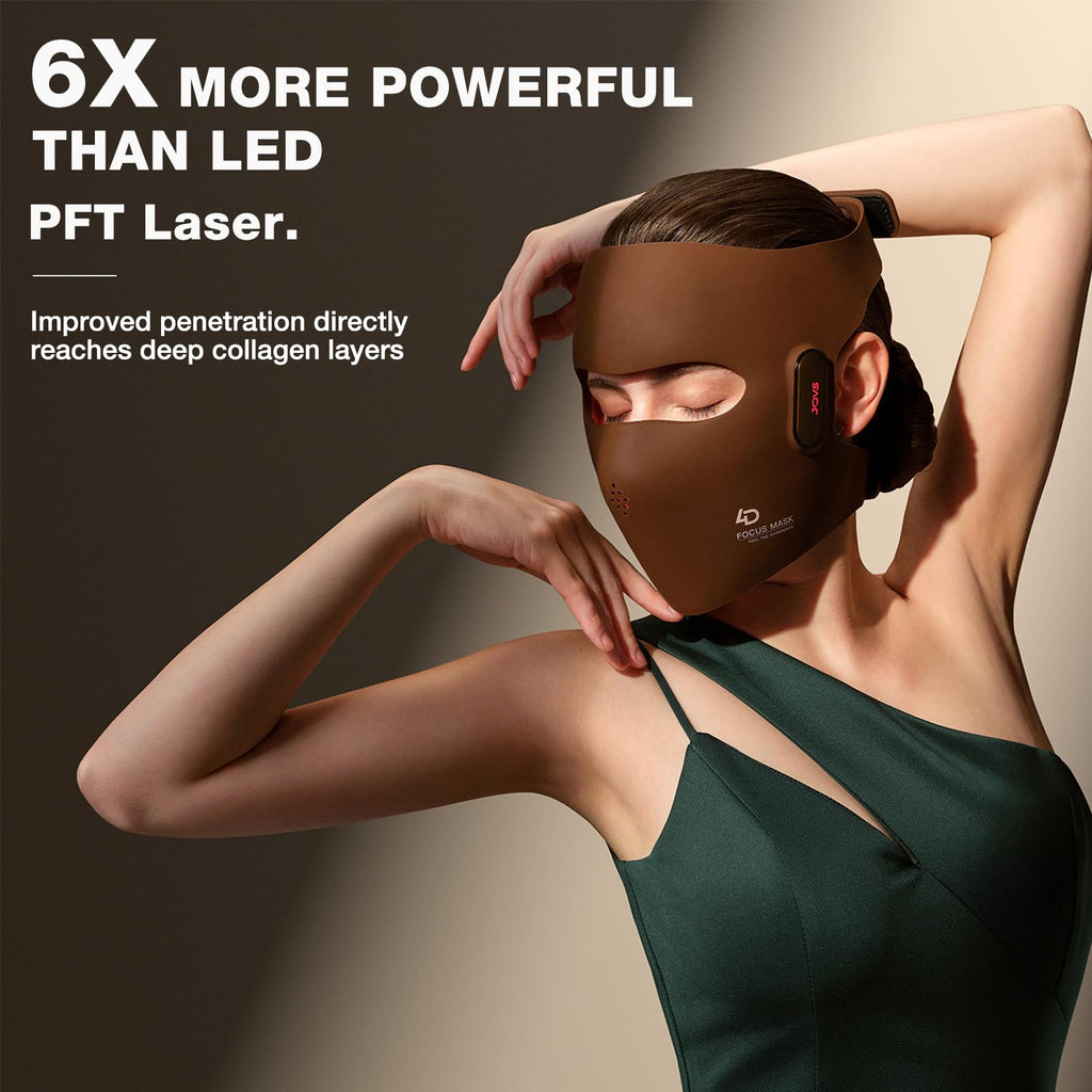 JOVS 4D Laser Light Therapy Mask – 4 Wavelengths, Anti-Aging, Cordless