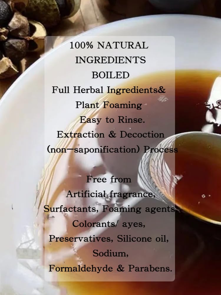 Joy Garden He Shou Wu Shampoo – Herbal Taoist Formula with Reishi & Soapberry | Sulfate-Free