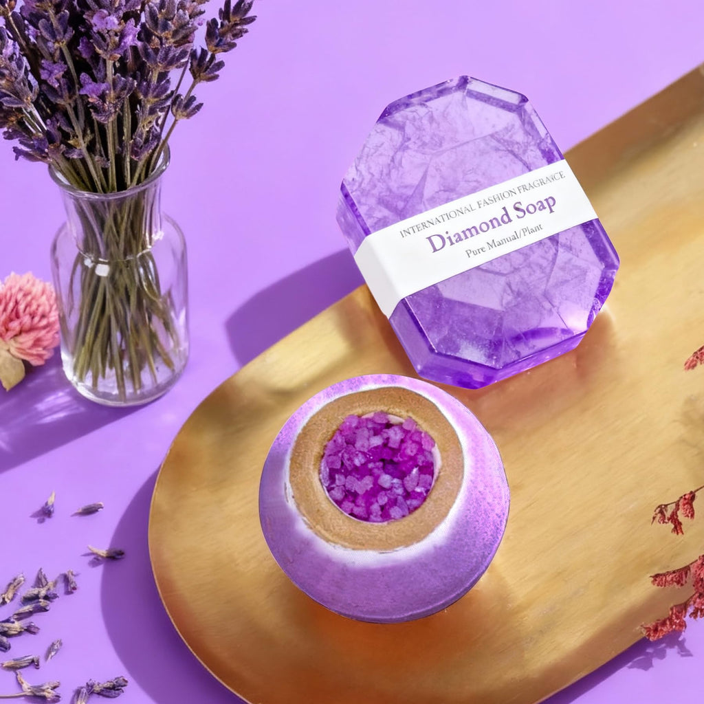 Joyvella Lavender Spa Gift Set – Birthday Gift for Women, Get Well Gift & Self-Care Box