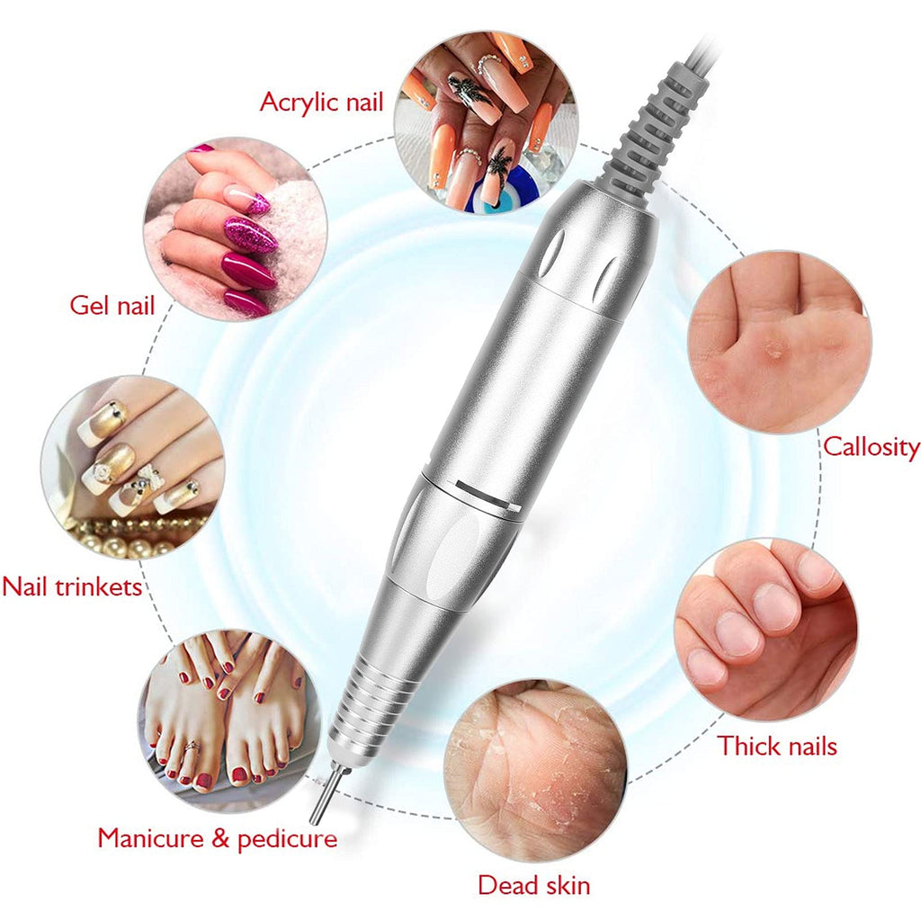 Joyzan Electric Nail Drill Pen 35000RPM – Quiet Ergonomic Manicure Tool
