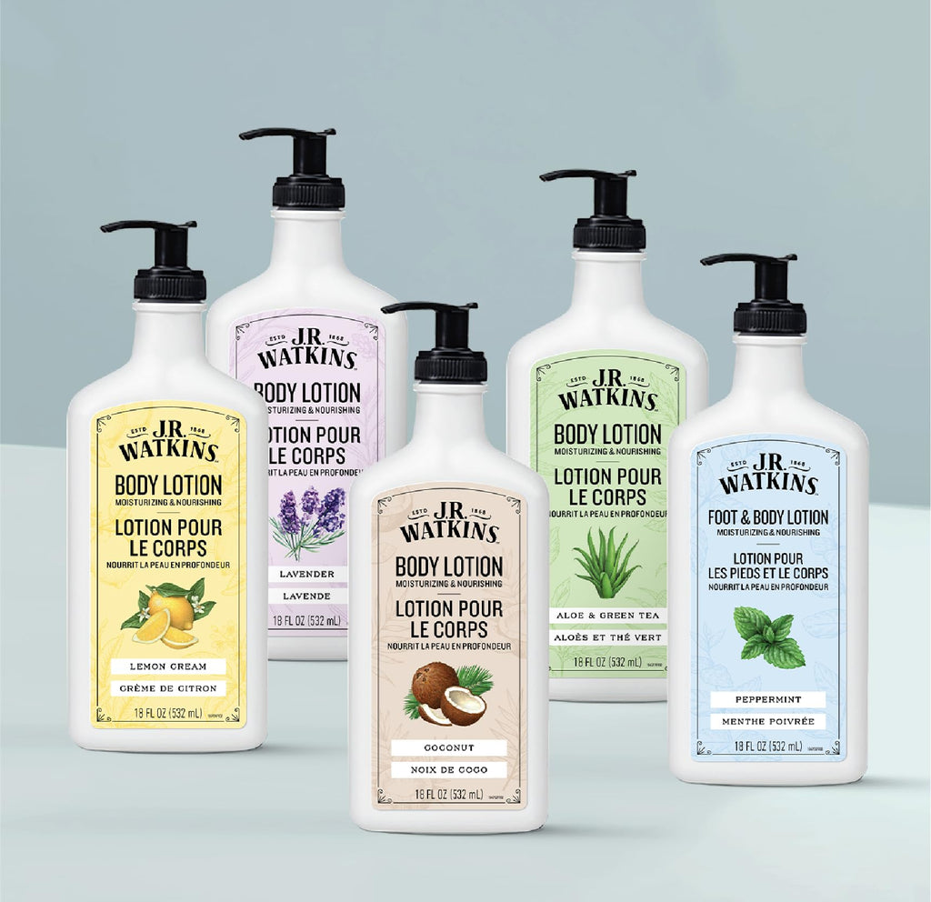 J.R. Watkins Daily Moisturizing Body Lotion Coconut – 18 oz, 2-Pack