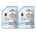 J.R. Watkins Ocean Breeze Gel Hand Soap Refill Pouch – 2 Pack, 34 fl oz, USA Made