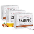 J·R·LIGGETT'S Shampoo Bar Coconut & Argan Oil – All-Natural Solid Shampoo, 3-Pack