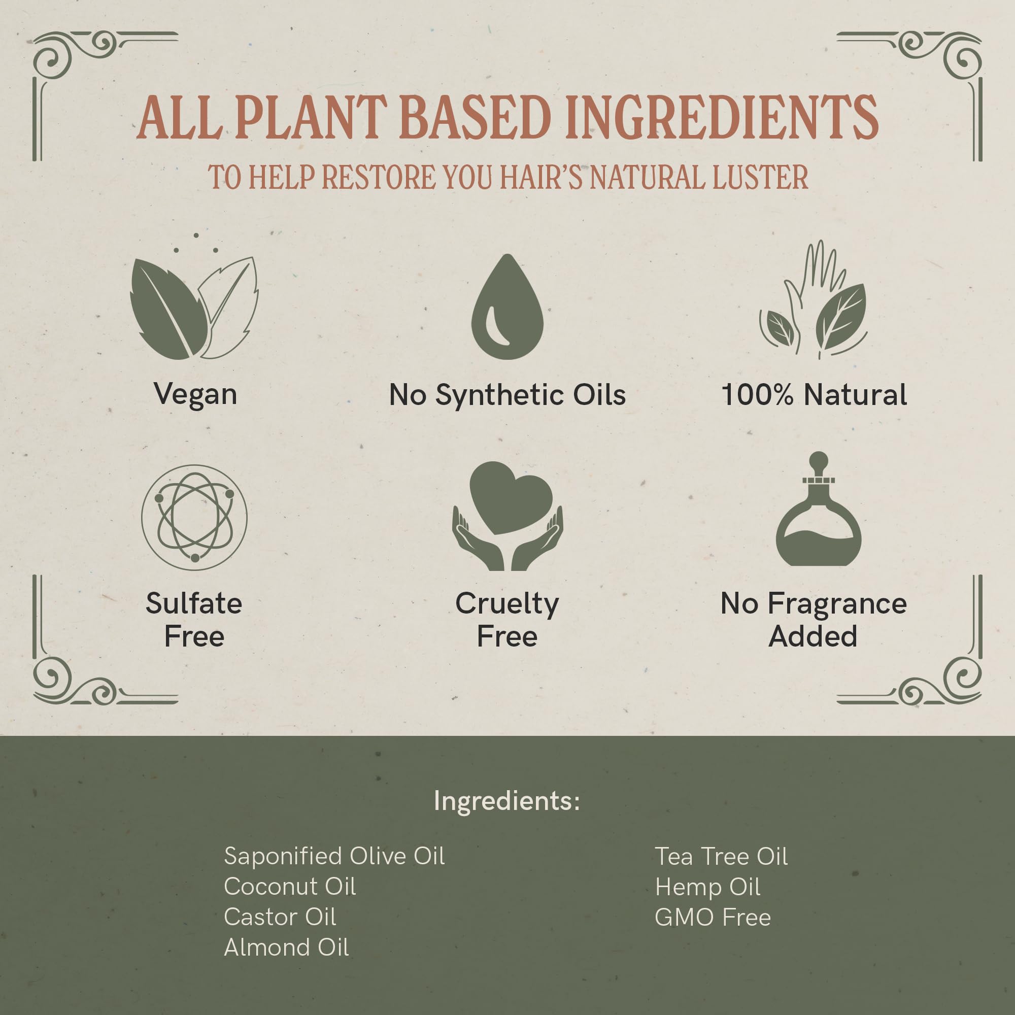 J.R.LIGGETT'S Shampoo Bar – Herbal, All-Natural, Sulfate Free (3 Pack)