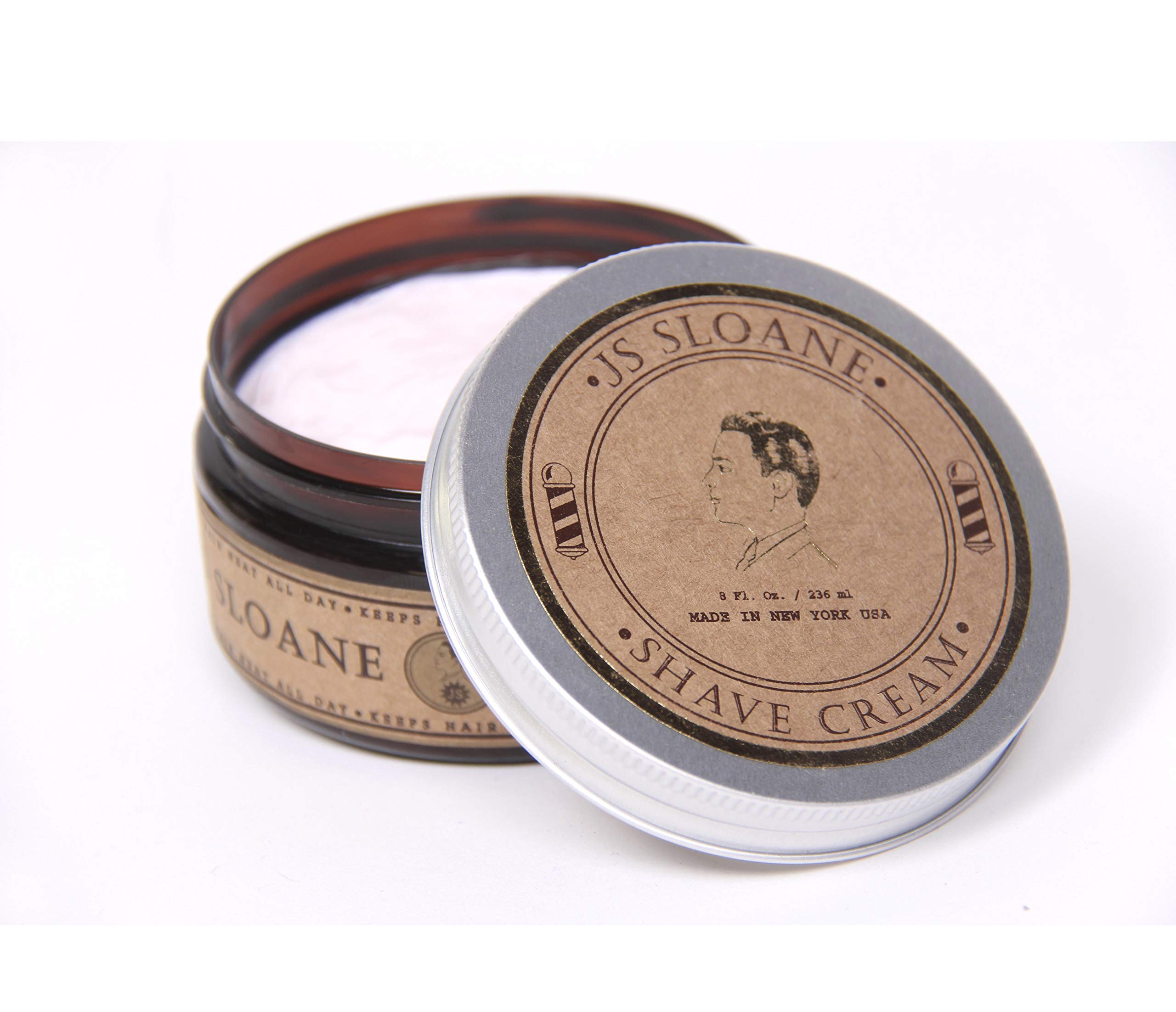 JS Sloane Shave Cream - Rich, Protective Glide for a Smooth Shave