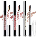 JUAAZIN 3Pcs Matte Peel-Off Lip Stain with Tweezer — Long-Lasting Waterproof Lip Color