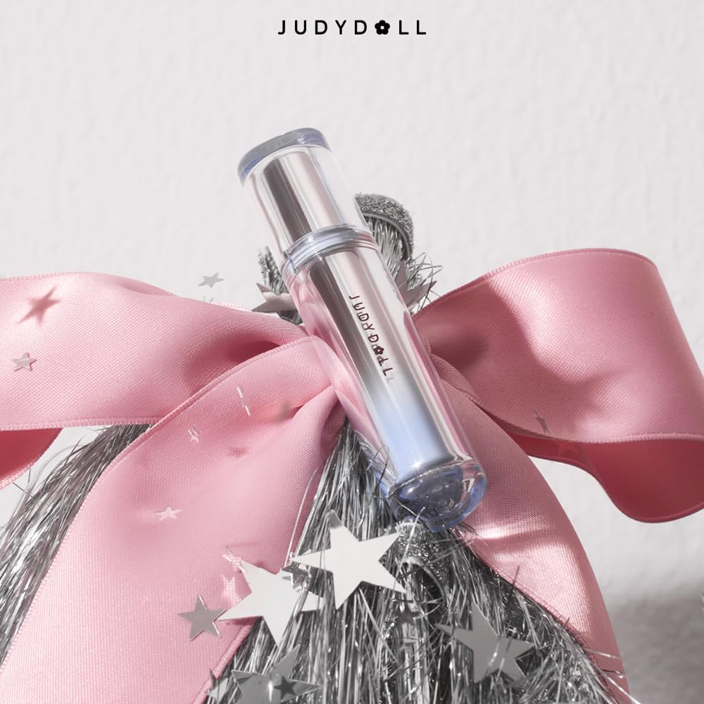 JUDYDOLL Ice Watery Lip Gloss – Waterproof, Long-Lasting Hydrating Lip Shine (Grape Shake, 2.4 g)