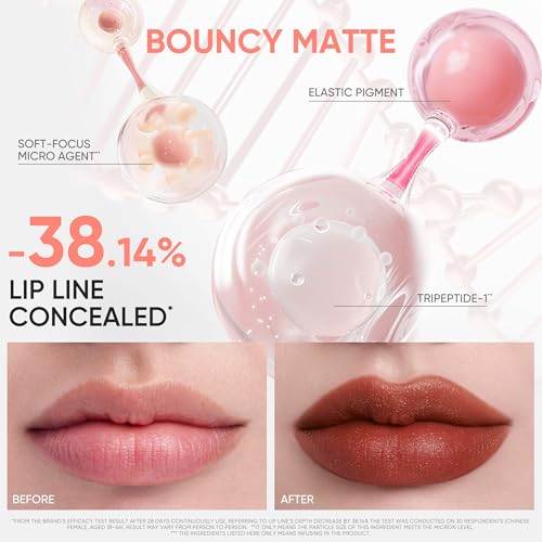 JUDYDOLL Cushion Matte Lip Cream Maple Amber | Hydrating, Long-Lasting, Transfer-Proof