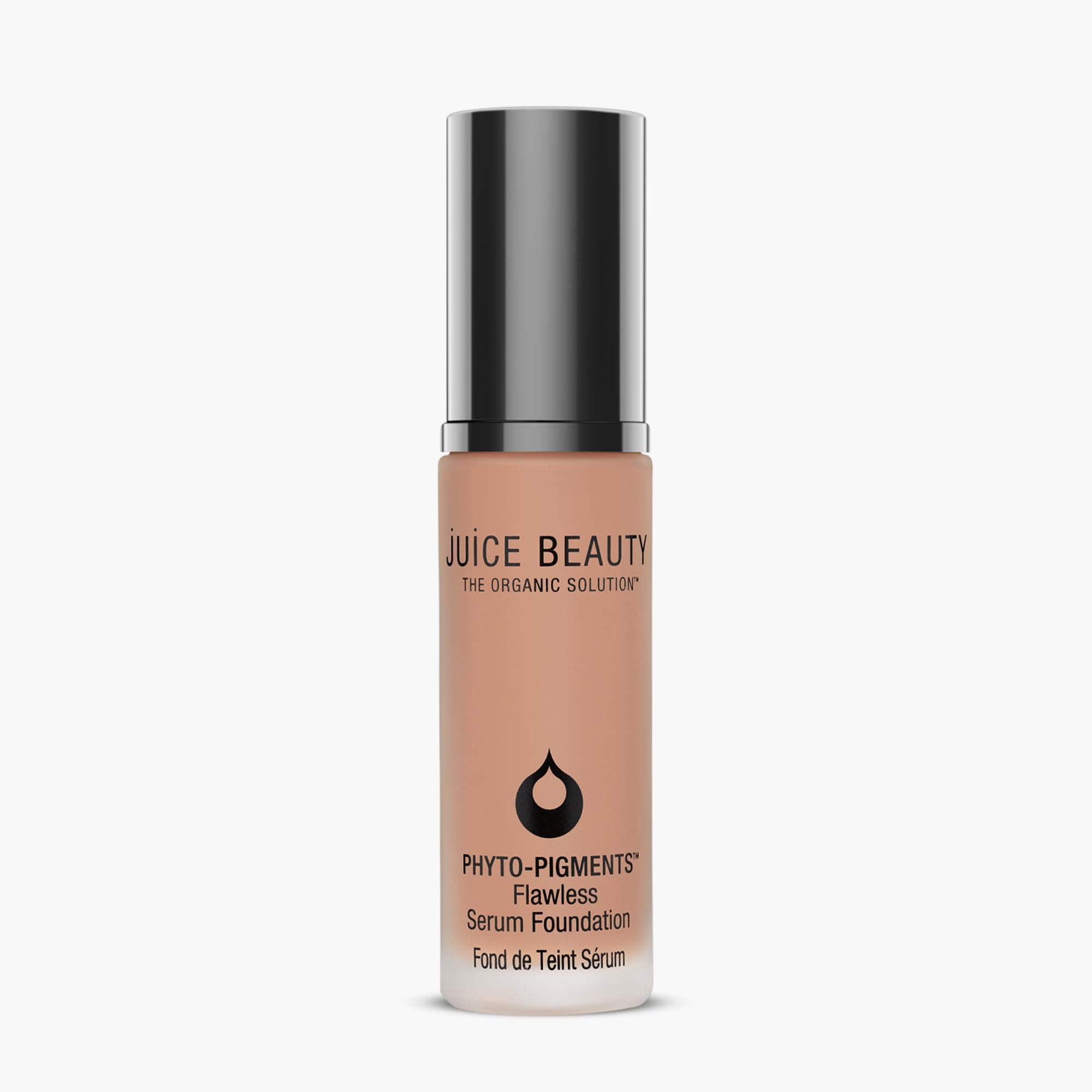 Juice Beauty Phyto-Pigments Flawless Serum Foundation – 16 Natural Tan | Medium-to-Full Coverage, Vegan & Cruelty-Free