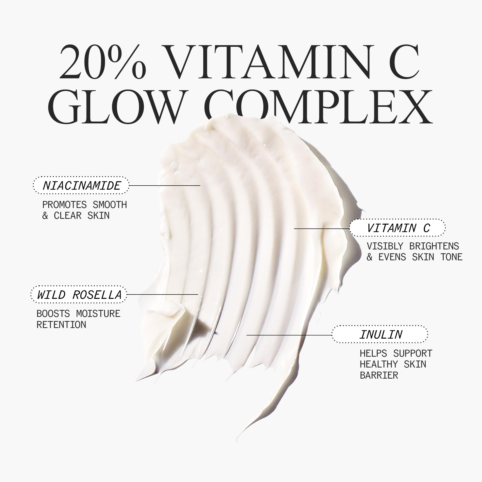 Juice Beauty PREBIOTIX C-Boost72 Hydrating Cream – 20% Vitamin C & Niacinamide, 50 mL