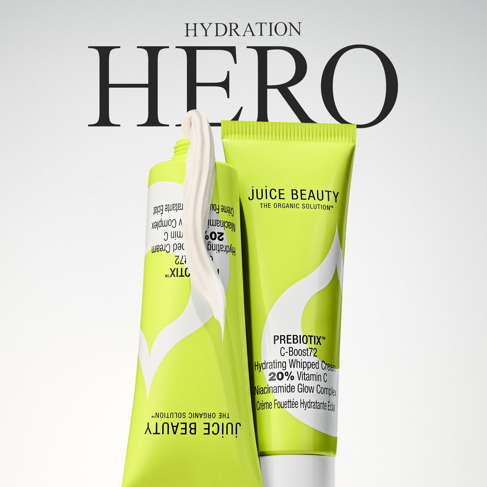 Juice Beauty PREBIOTIX C-Boost72 Hydrating Cream – 20% Vitamin C & Niacinamide, 50 mL
