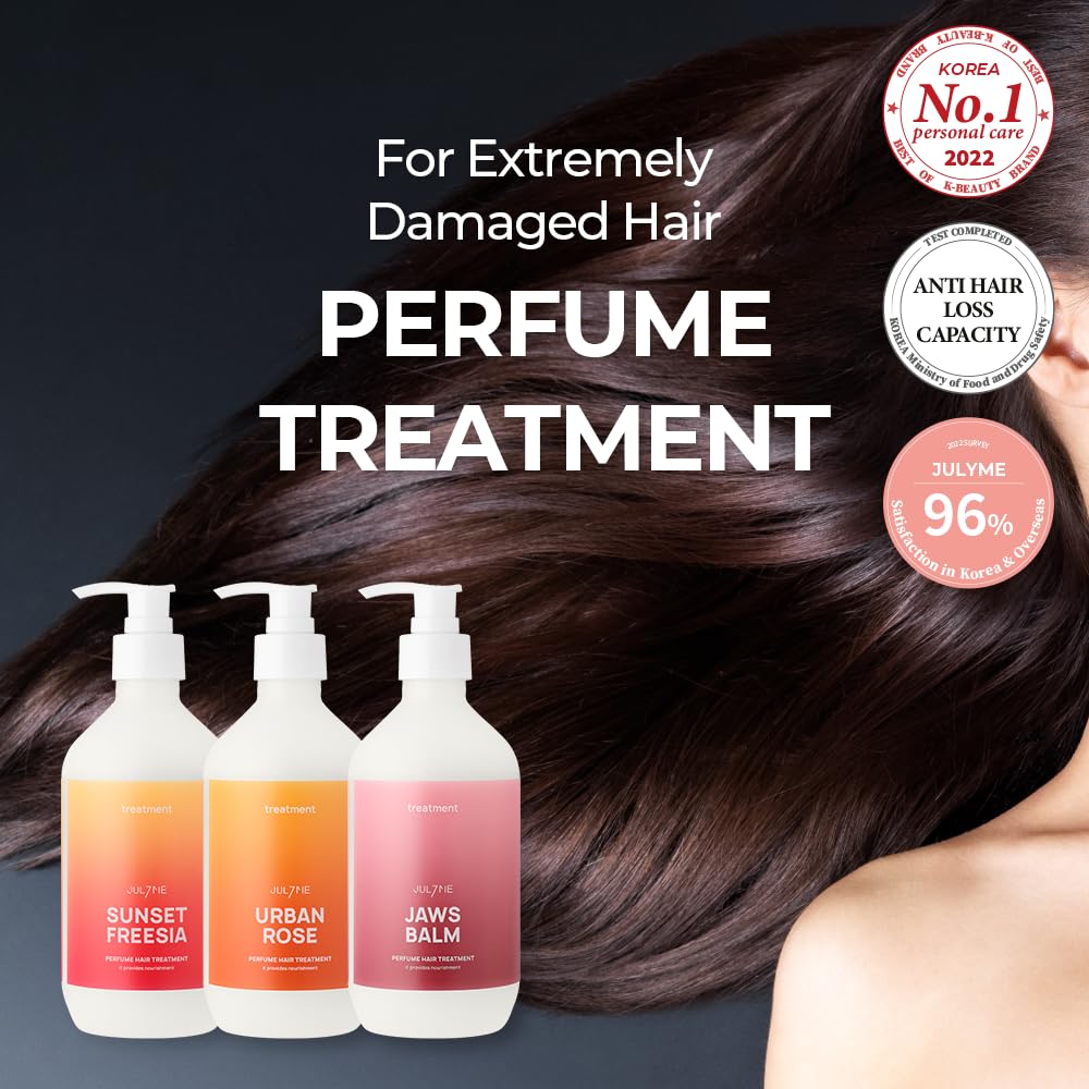 JUL7ME Blackberry Perfume Hair Treatment – Nourishing Conditioner 16.9 fl oz (500 ml)