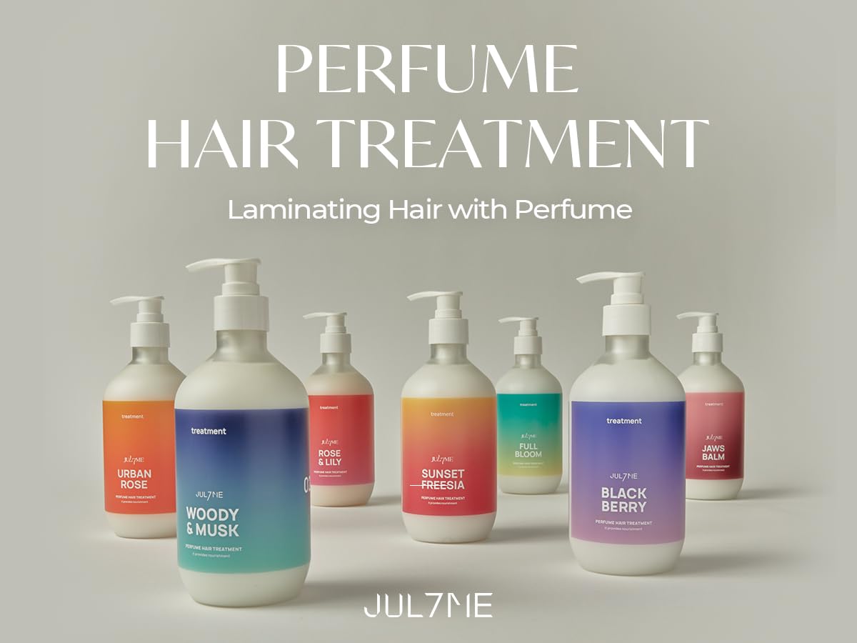 JUL7ME Blackberry Perfume Hair Treatment – Nourishing Conditioner 16.9 fl oz (500 ml)
