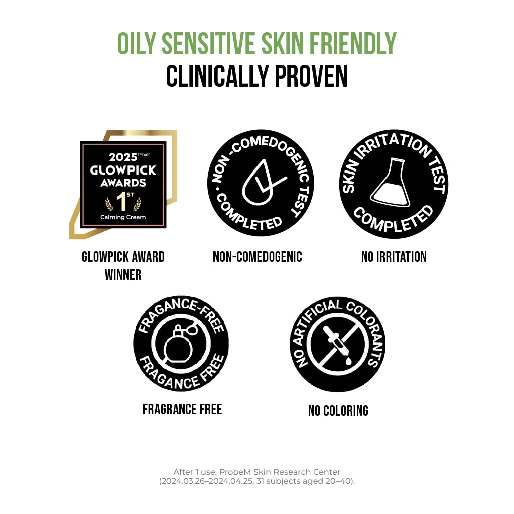 JUMISO D-Panthenol Barrier Soothing Cream — Lightweight 5-Ceramide Gel for Sensitive & Acne-Prone Skin