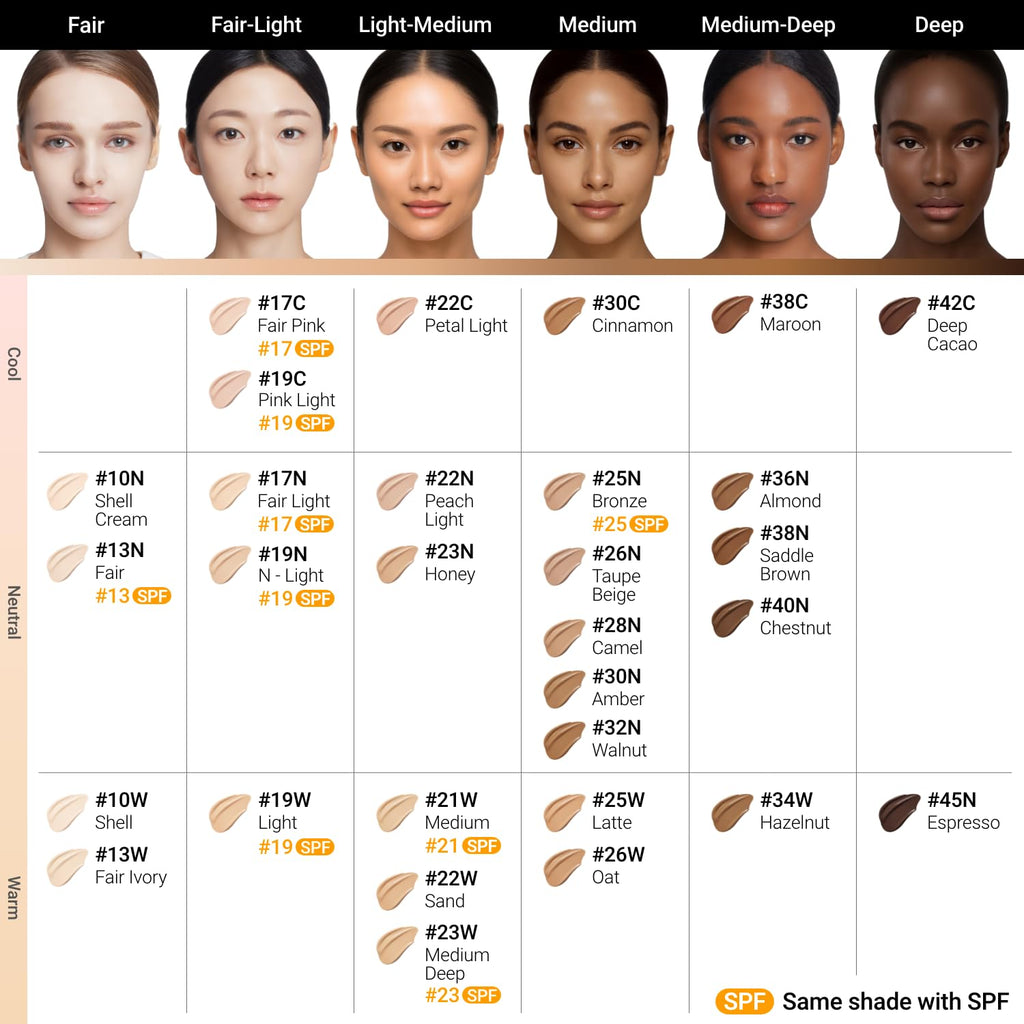 JUNG SAEM MOOL SPF Essential Skin Nuder Cushion (19 Pink Light) – Refill Included | SPF50