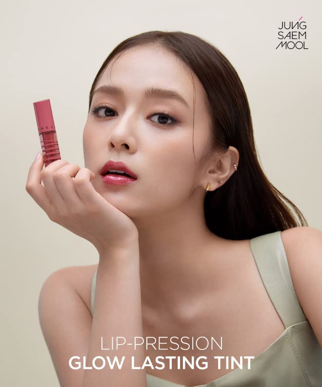 Jung Saem Mool Lip-PRESSION Glow Lasting Tint Dolcé Rose – Hydrating Glassy Lip Color