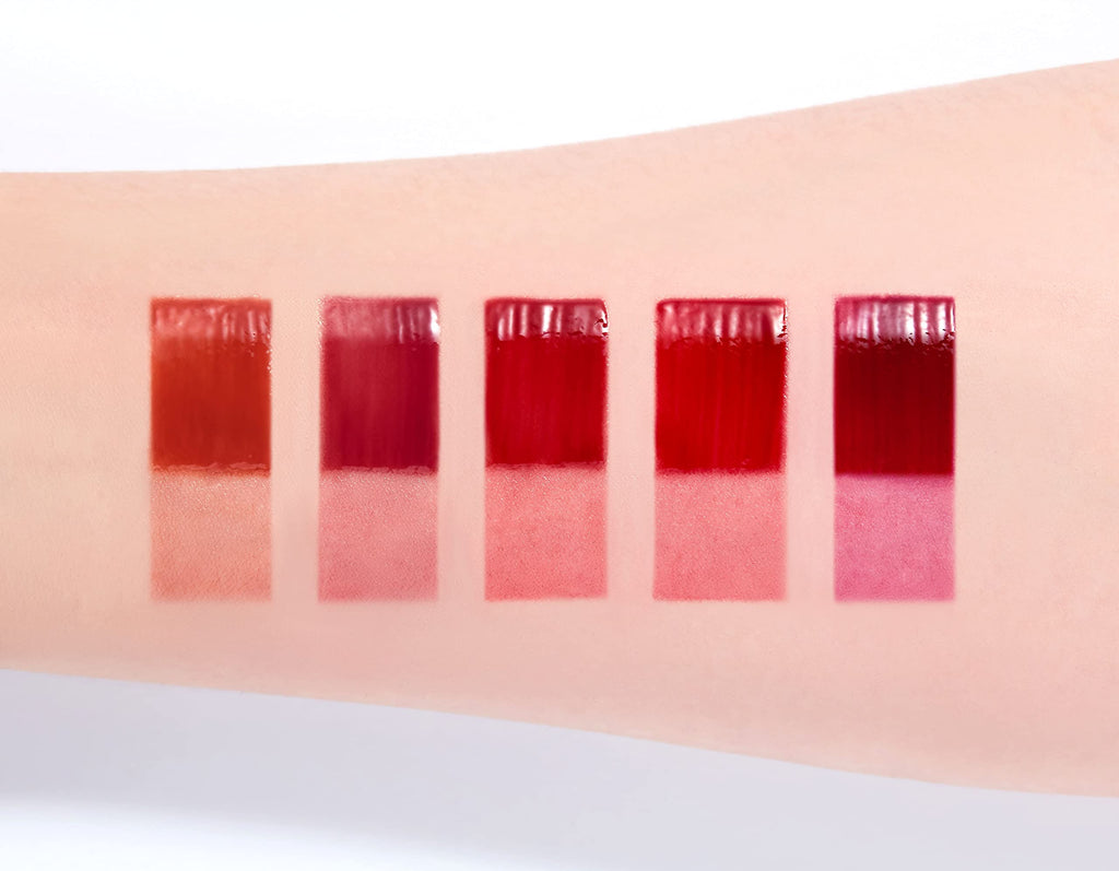 JUNG SAEM MOOL Lip-PRESSION Glow Lasting Tint – Hydrating Glassy Lip Stain in Soft Beige