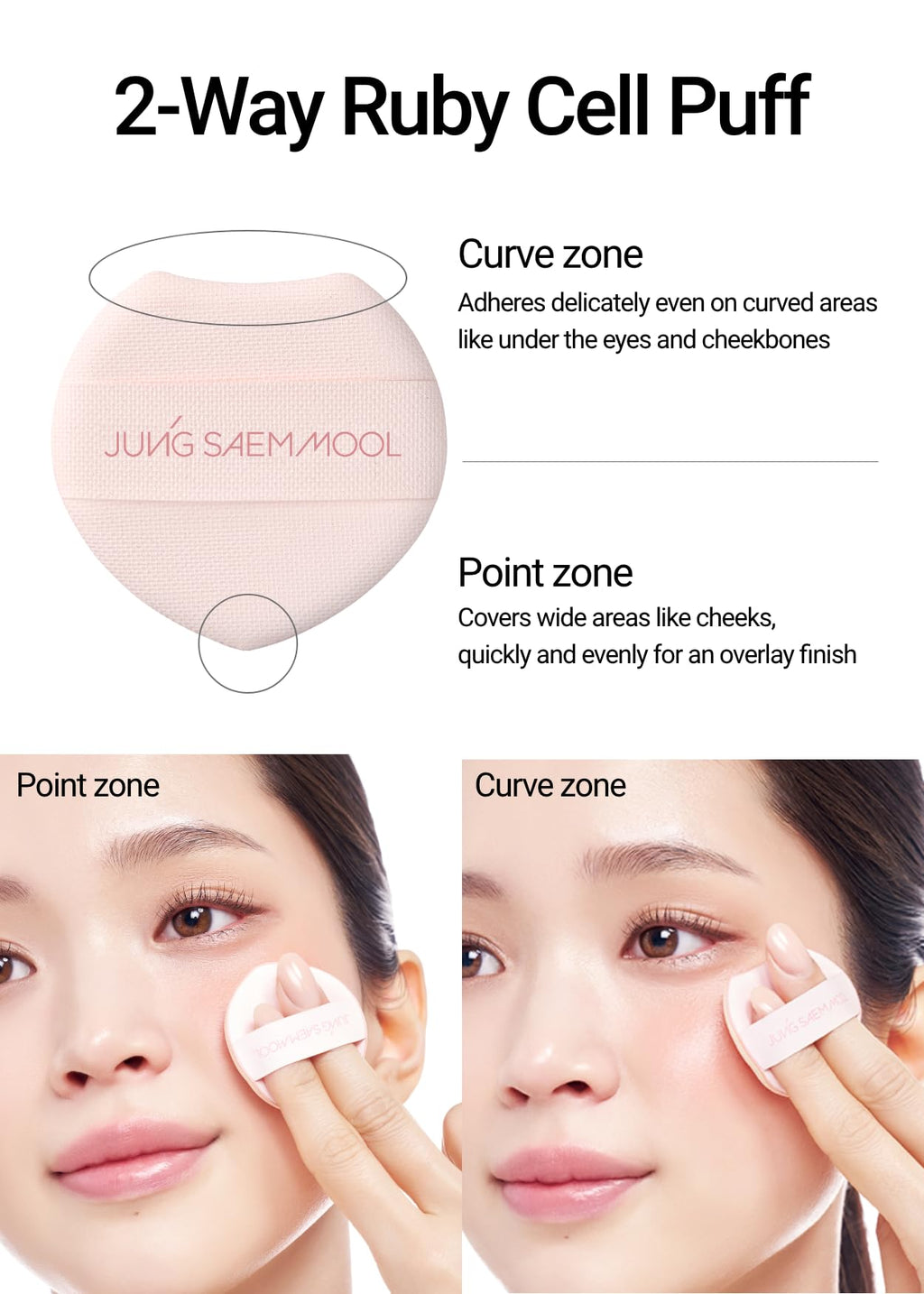 JUNGSAEMMOOL Artist Cushion Blush Rare Rose – Hydrating, Lightweight Dewy Cheeks