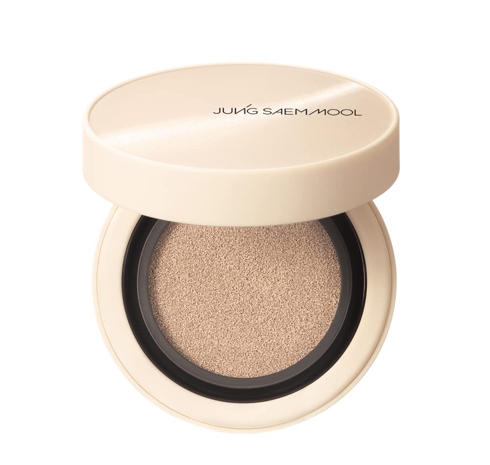 Jung Saem Mool Skin Nuder Cover Layer Cushion 19 Fair Light — Refill Included, Delicate Coverage, All-Day Wear