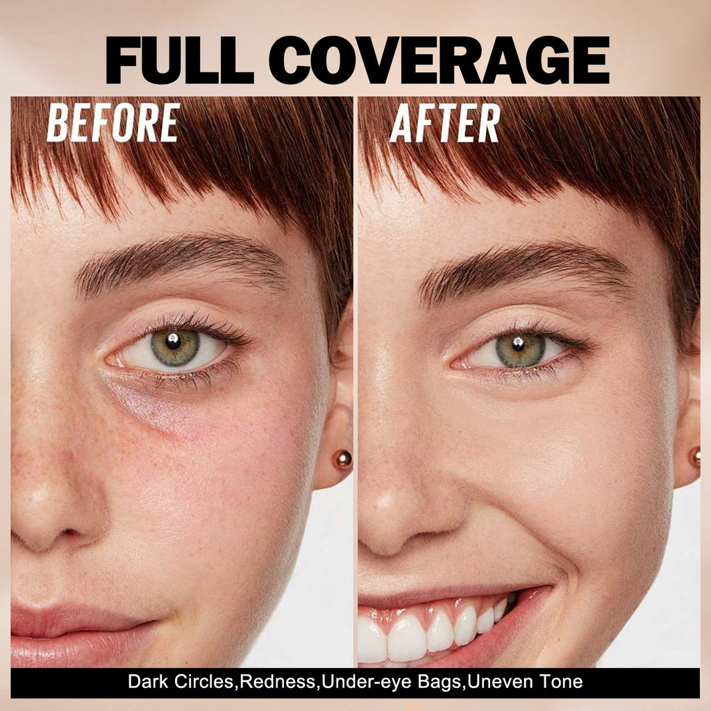 Junhe Liquid Concealer 01 Light – Full Coverage, Waterproof, Long-Lasting