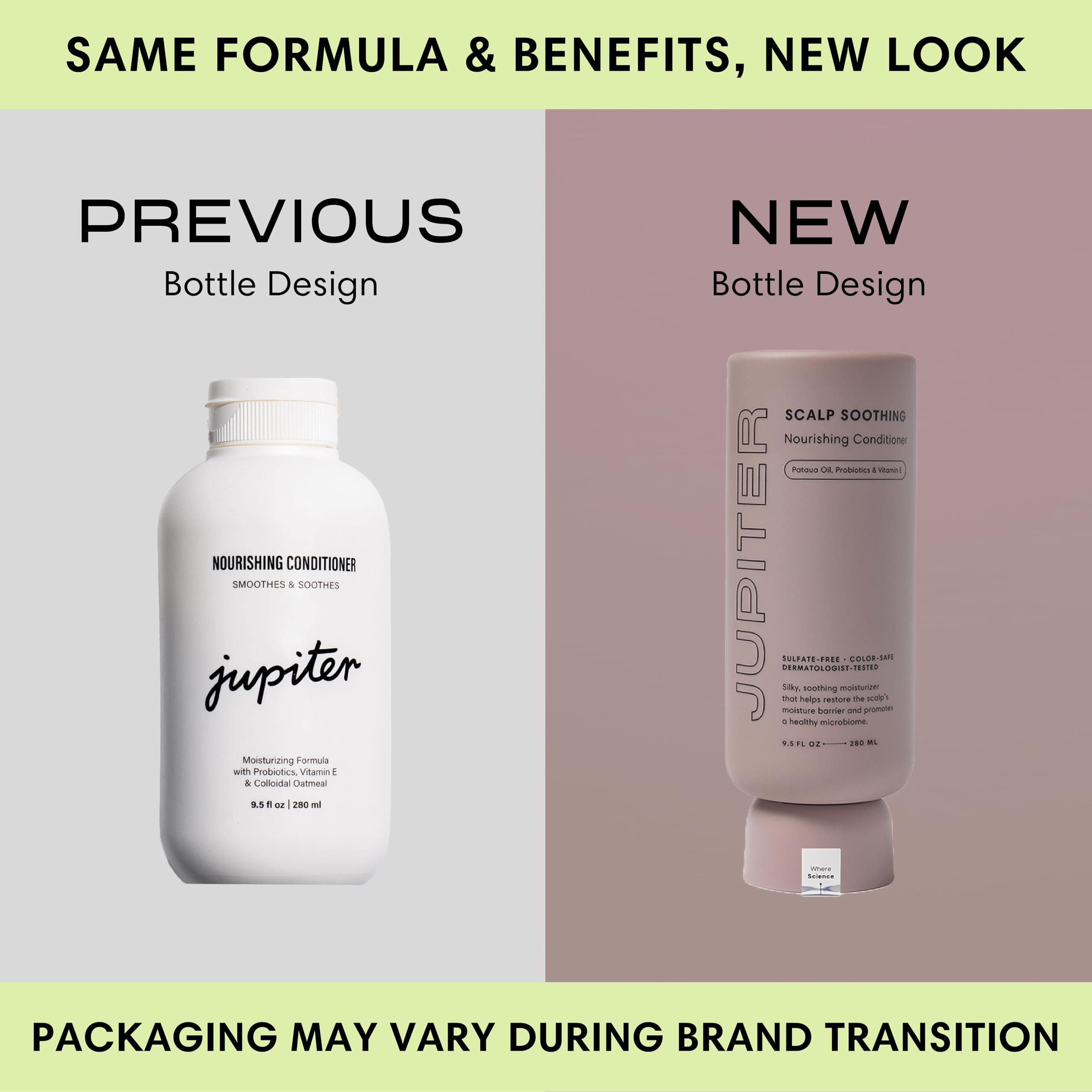 Jupiter Nourishing Conditioner – Hydrates Scalp, Smooths Hair, Color-Safe