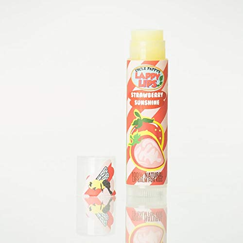 Just Bee Lappy Lips Organic Lip Balm for Kids – 4 Flavor Pack