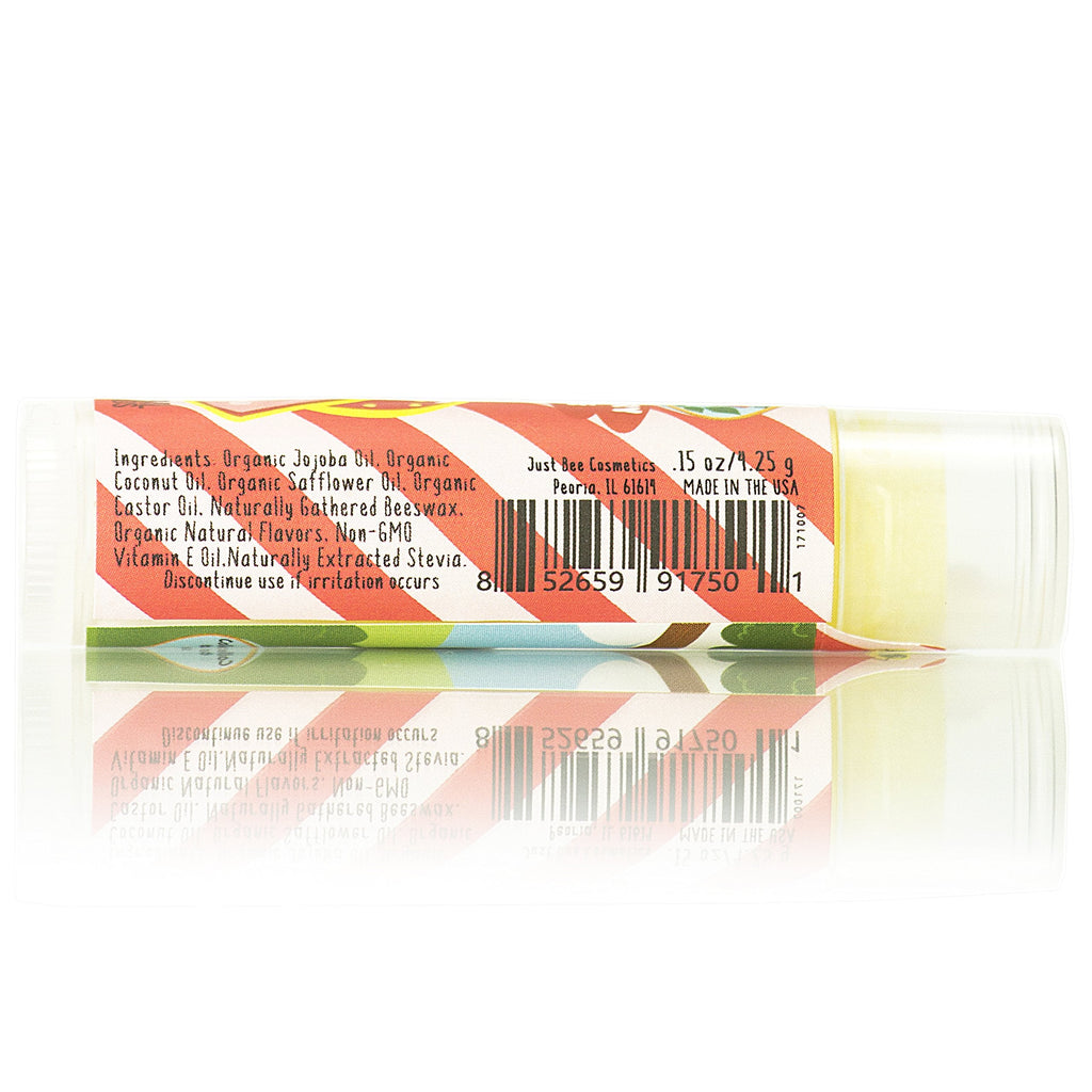 Just Bee Lappy Lips Organic Lip Balm for Kids – 6 Flavors, 100% Natural, Made in USA